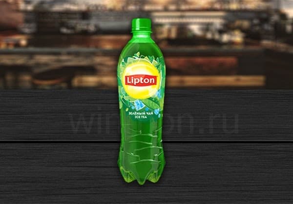 Фото Липтон Айс Ти Зеленый 0,5 л бутылка